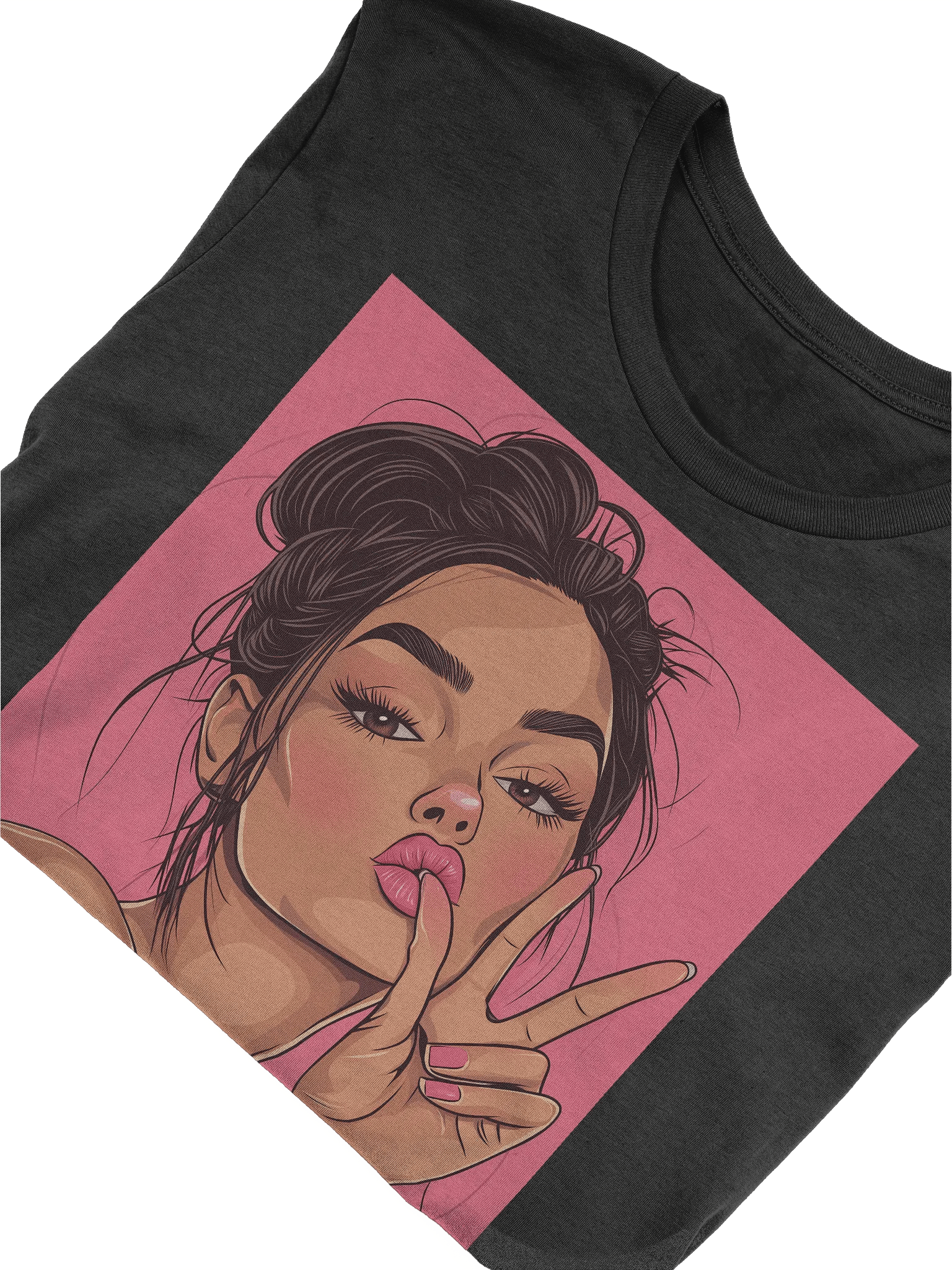 Glamorous woman vintage Peace Sign design T-Shirt product image (47)