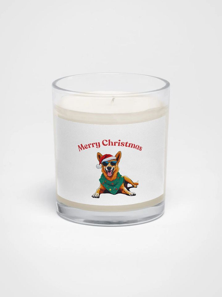 Dingo Claus Soy Wax Candle - Red product image (1)