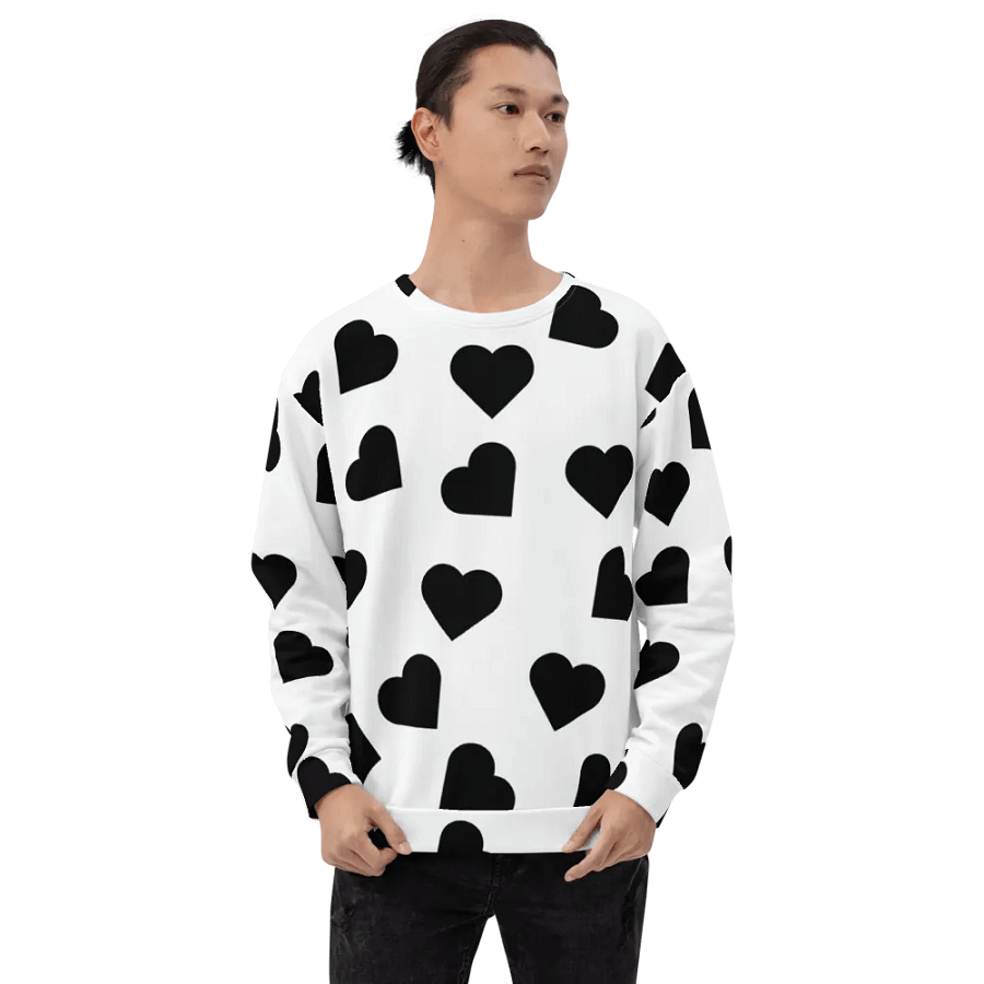 Abstract Love Pattern 4 # 2 Unisex Sweatshirt product image (1)