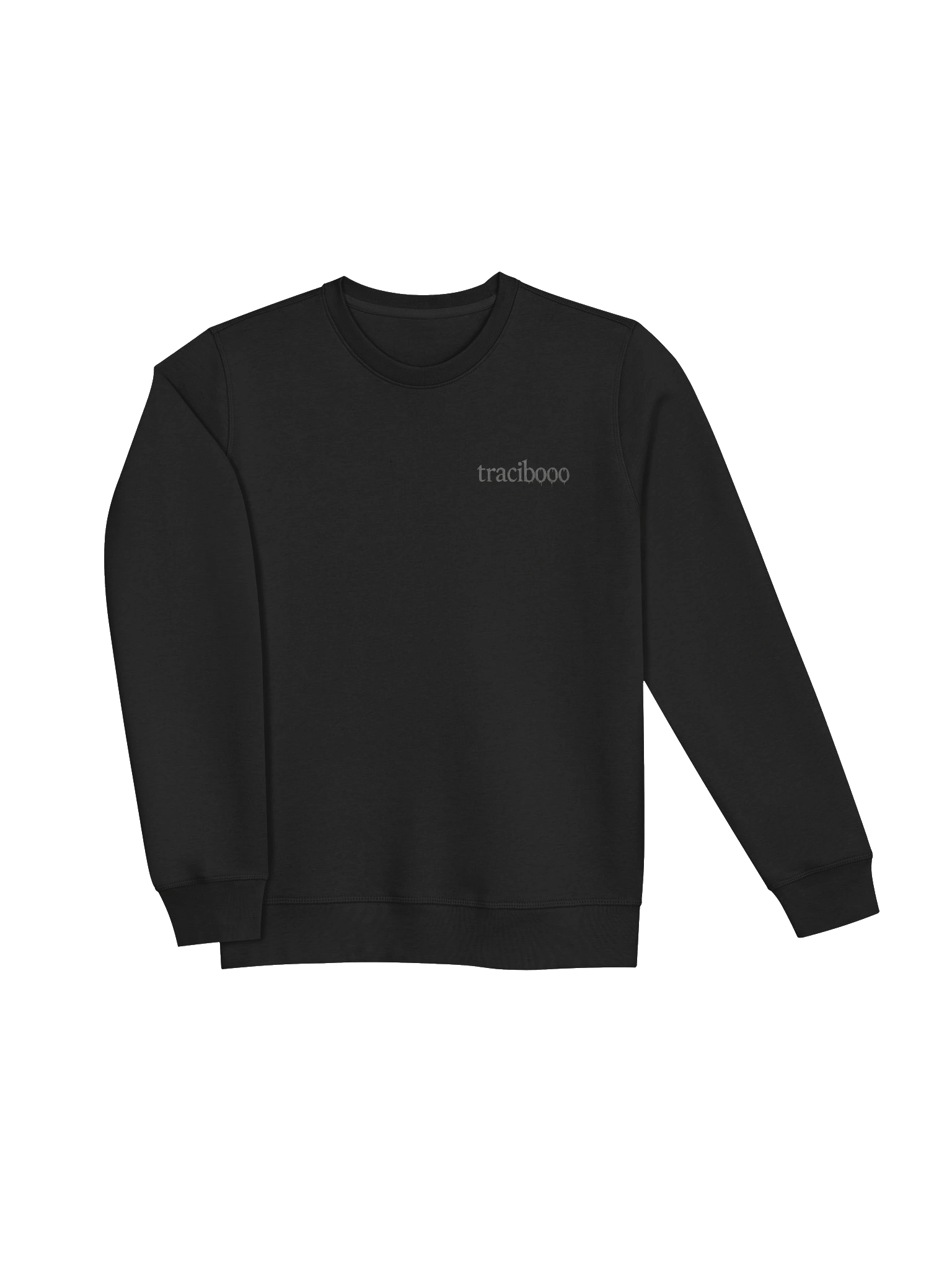 Tracibooo Classic Grey/Black Crewneck product image (3)