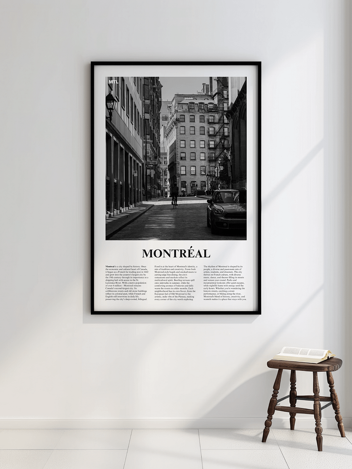 Montreal 04 Newspaper Poster product image (4)