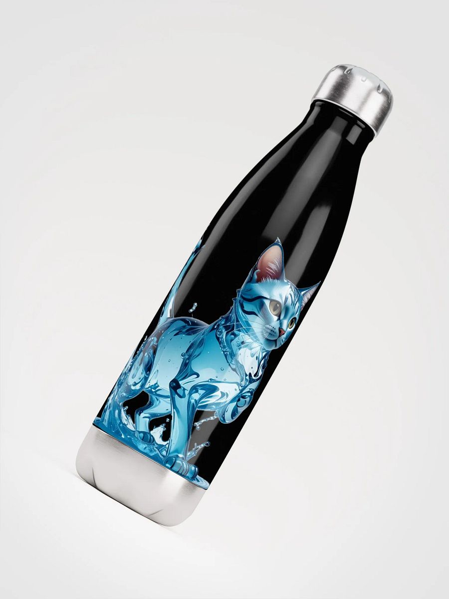 Water Cat #2 Stainless Steel Water Bottle product image (4)