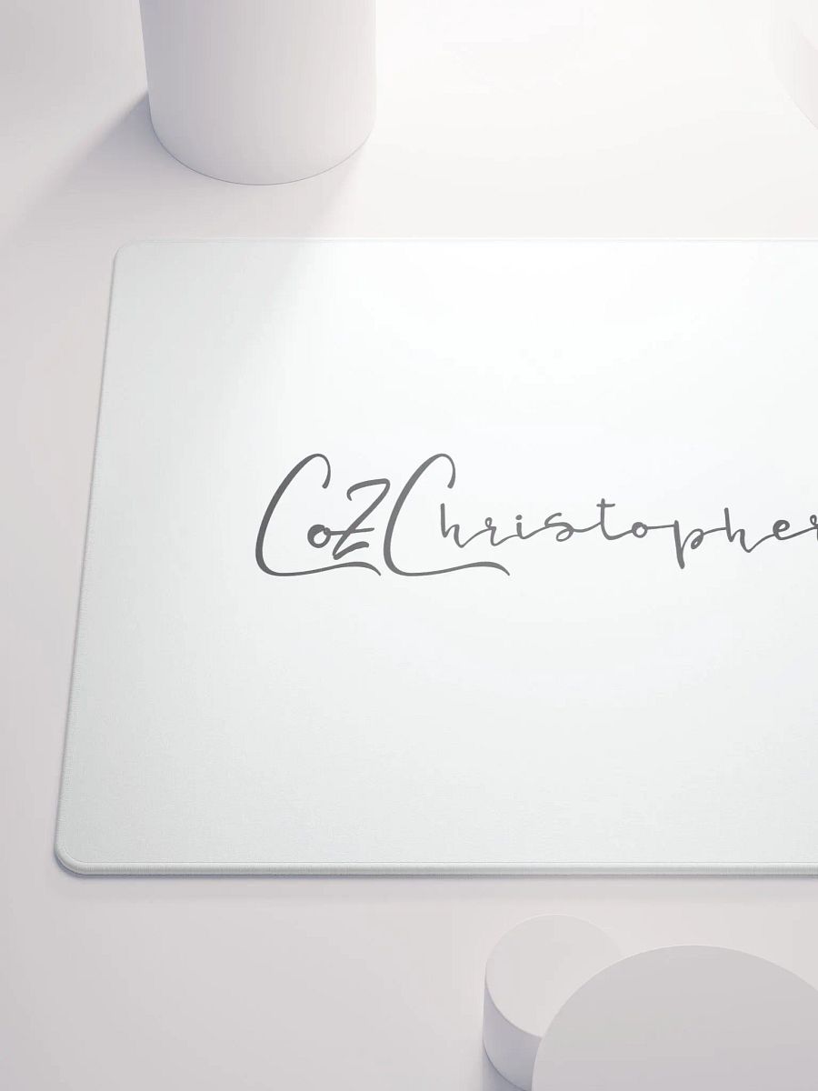 White Signature CoZChristopher Mouse Pad product image (6)