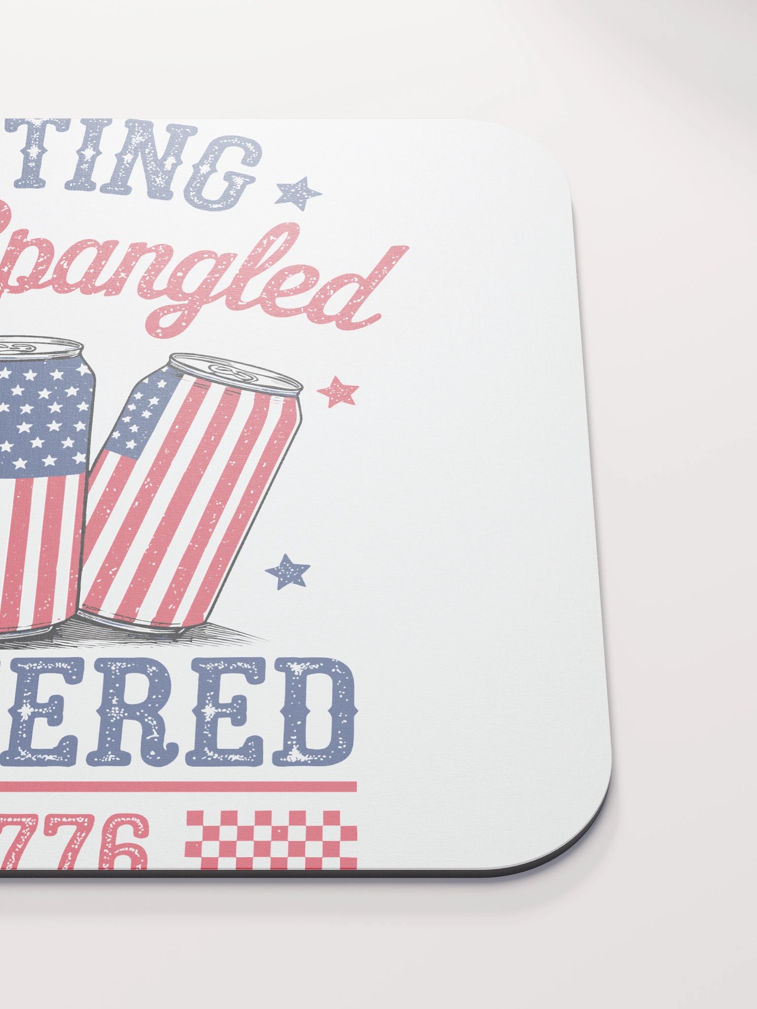Star Spangled Hammered Mouse Pad product image (5)