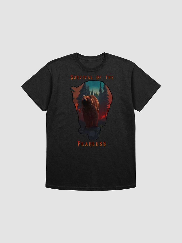 Bear silhouette survival of the fearless product image (1)