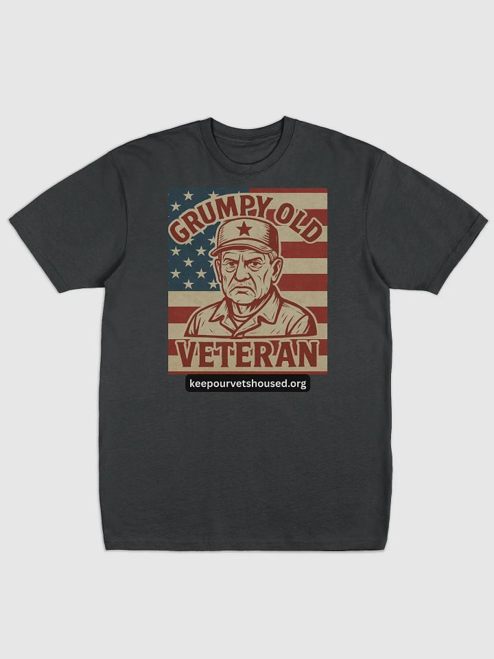 Grumpy Old Veteran Patriotic Tee product image (1)