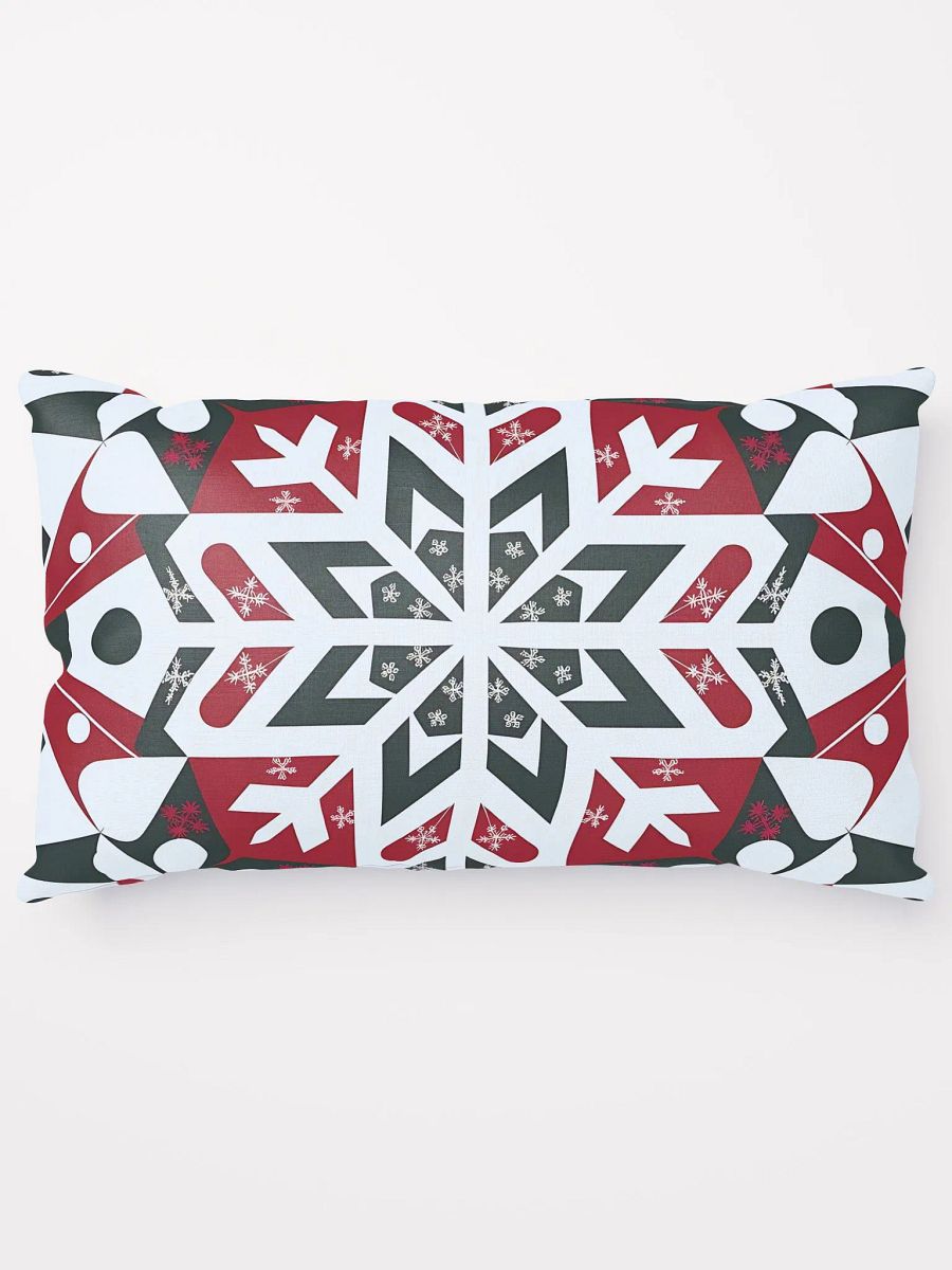 Snowflake patterned All-Over Print Basic Pillow product image (5)