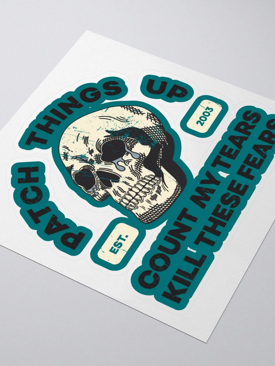 chances taken, hope embraced die cut sticker product image (3)