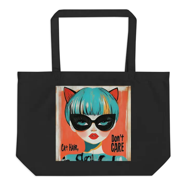 Cat Hair, Don’t Care Tote Bag product image (1)