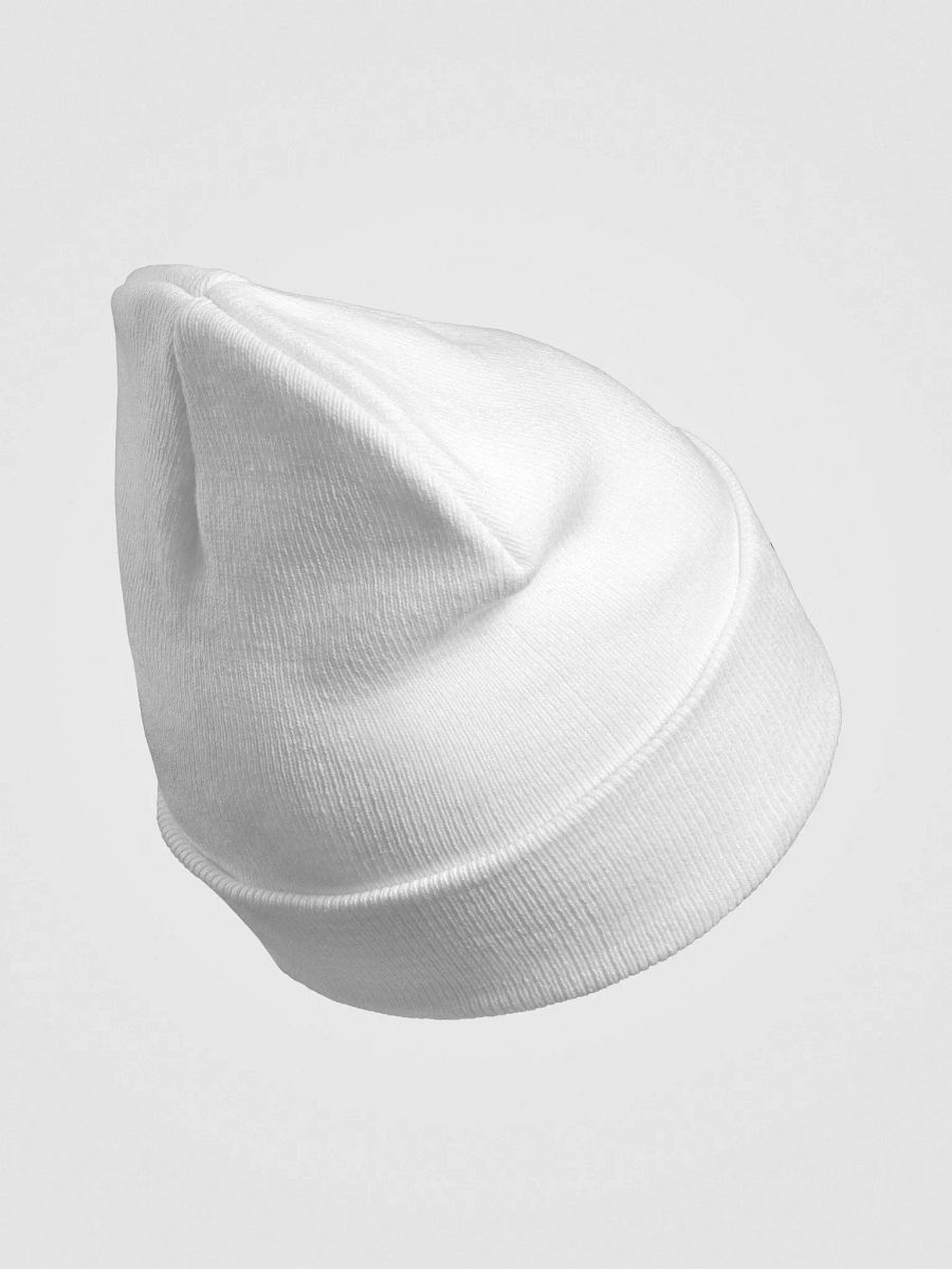 Knit Beanie with Black Logotype product image (4)
