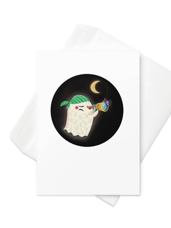 Little Ghost Pirate - Greeting Card product image (3)