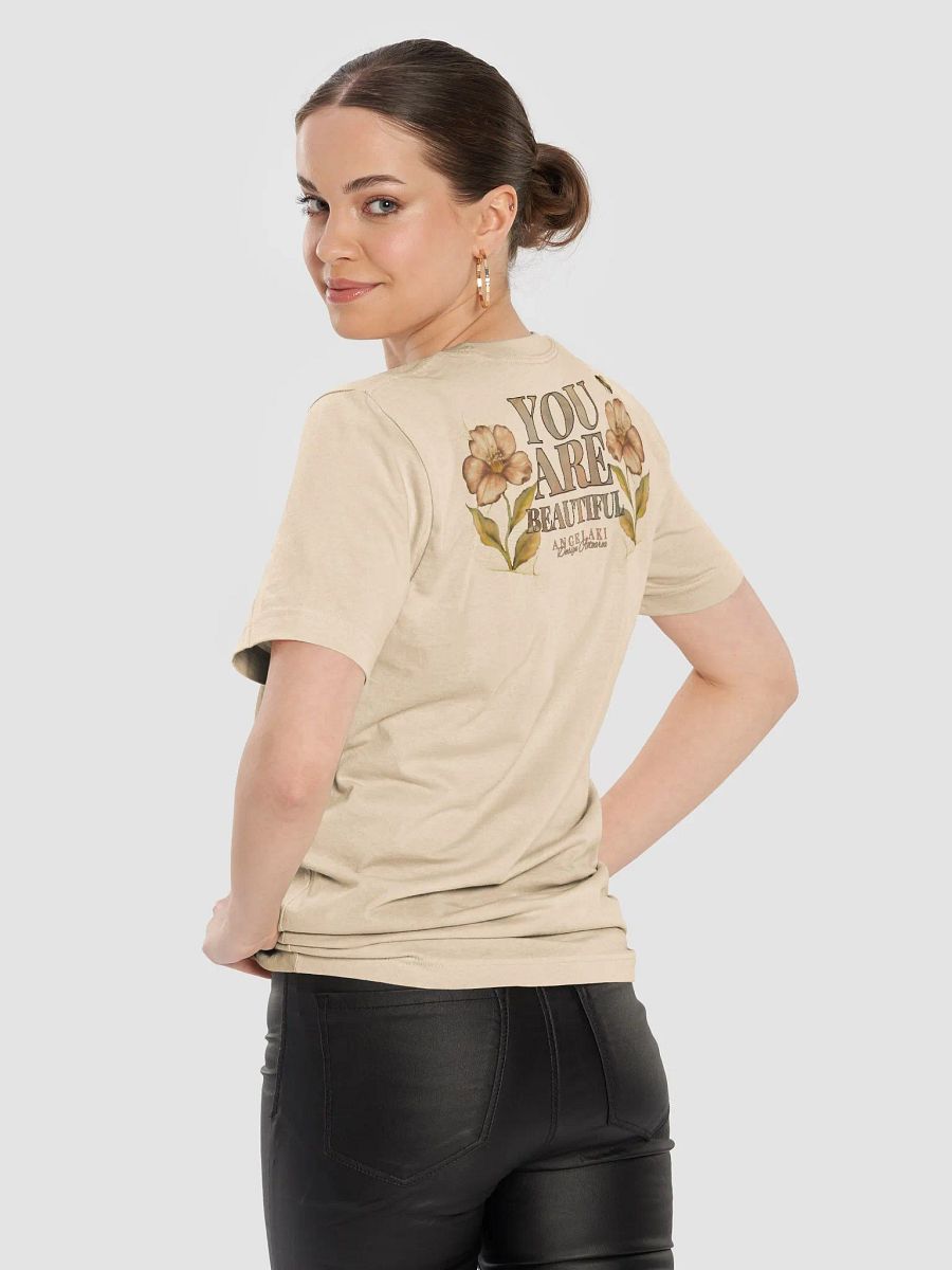 Unisex Kinship - You are Beautiful - Love and Joy Message Ngaio Piwakawaka and Bee Warmed Up Tee product image (44)