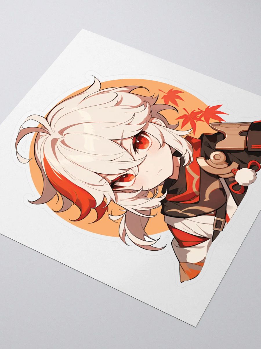 Kazuha Genshin Impact Vinyl Sticker product image (3)