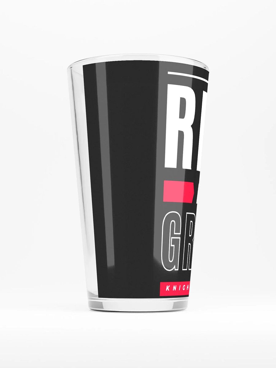 Rise and Grind Shaker Pint Glass product image (2)