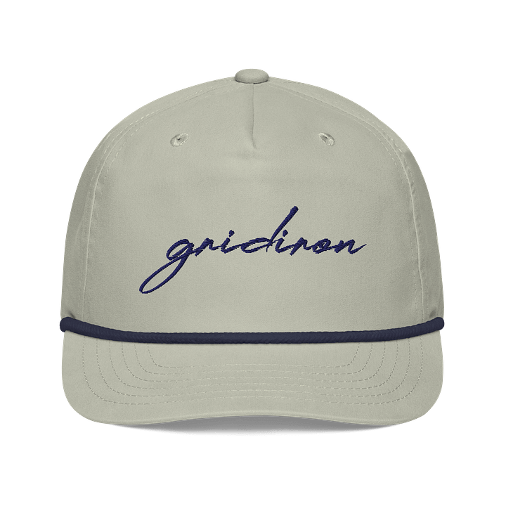 Gridiron Script Rope Hat product image (1)