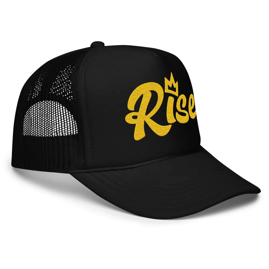Rise Crowned Foam Trucker Hat product image (4)