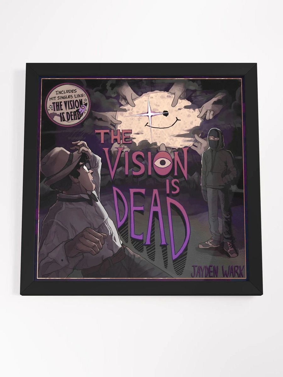 The Vision Is Dead Album Framed Poster product image (4)