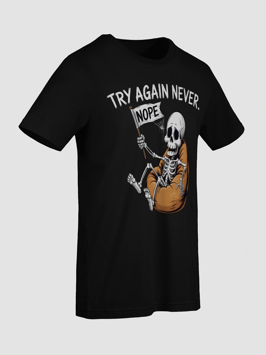 Sassy Skeleton Nope T-Shirt product image (92)