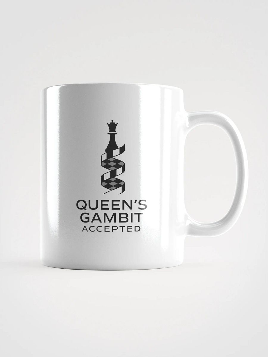 Queen's Gambit Accepted - White Glossy Mug product image (1)