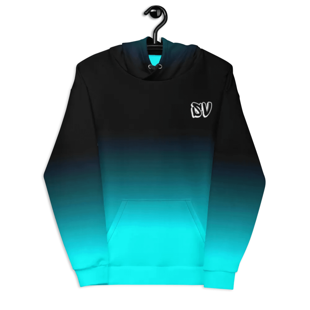 STRAIGHT VIBIN NEON COLOR FADE STYLE TANJIRO DEMON SLAYER HOODIE product image (7)