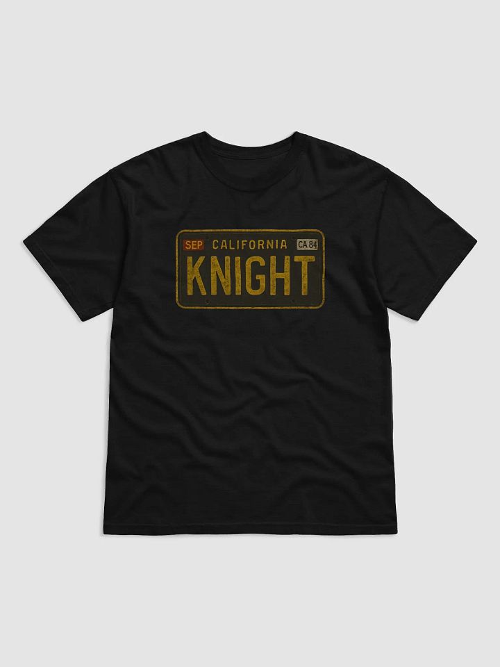 California Knight License Plate T-Shirt product image (4)