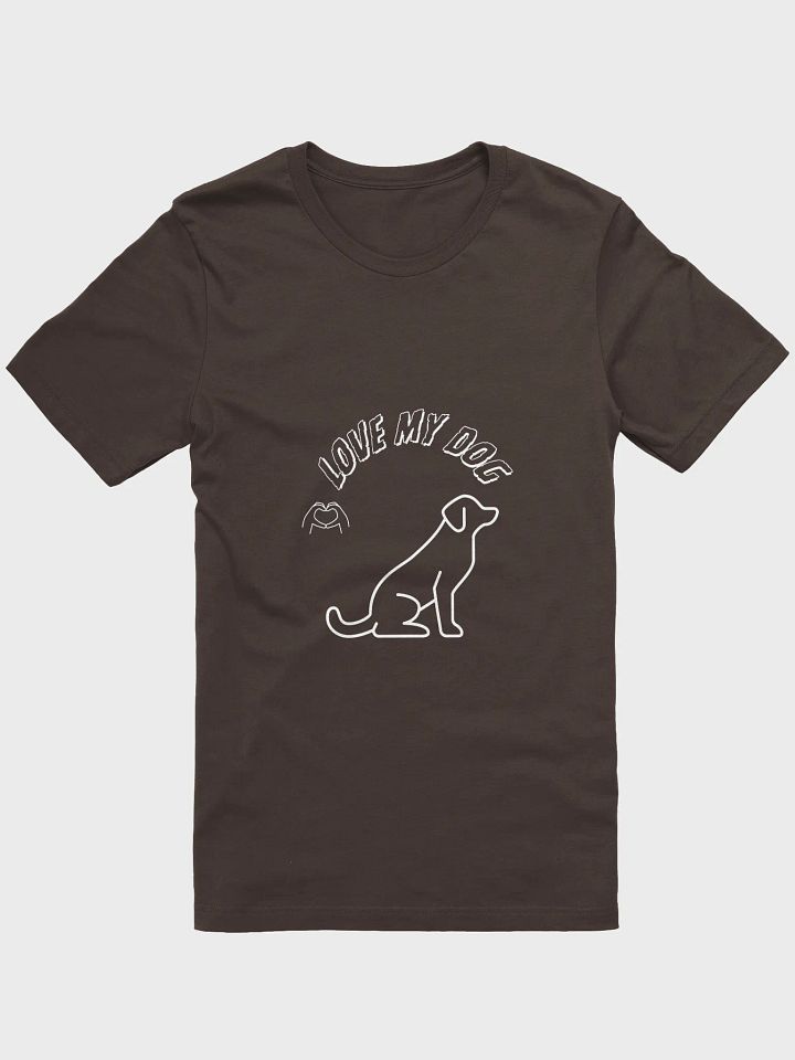 Love My Dog Supersoft T-Shirt product image (5)