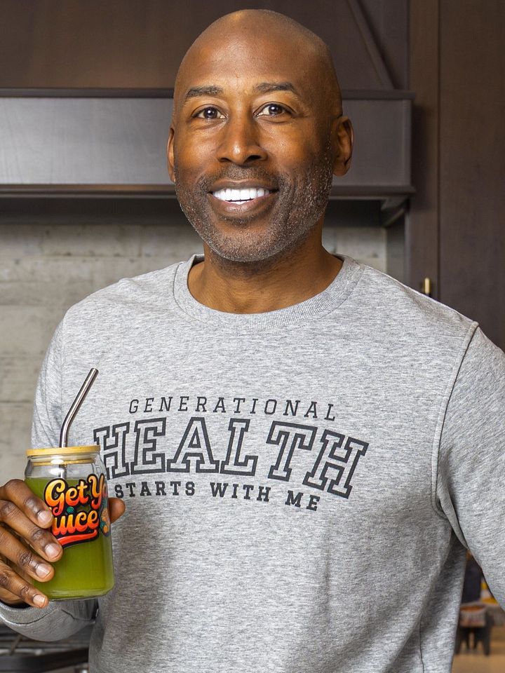Generational Health Starts with Me - Grey Unisex Organic Sweatshirt product image (2)
