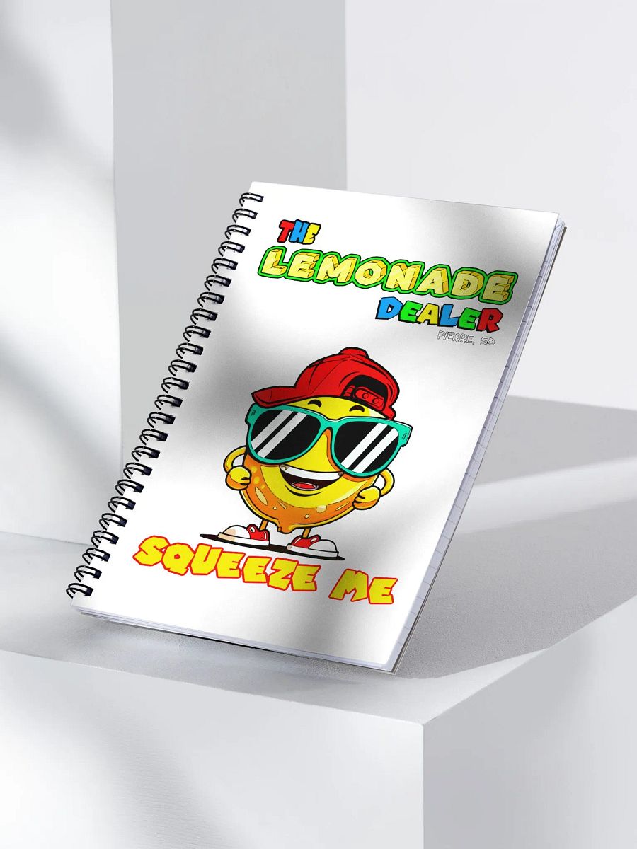 The Lemonade Dealer Spiral Notebook product image (4)