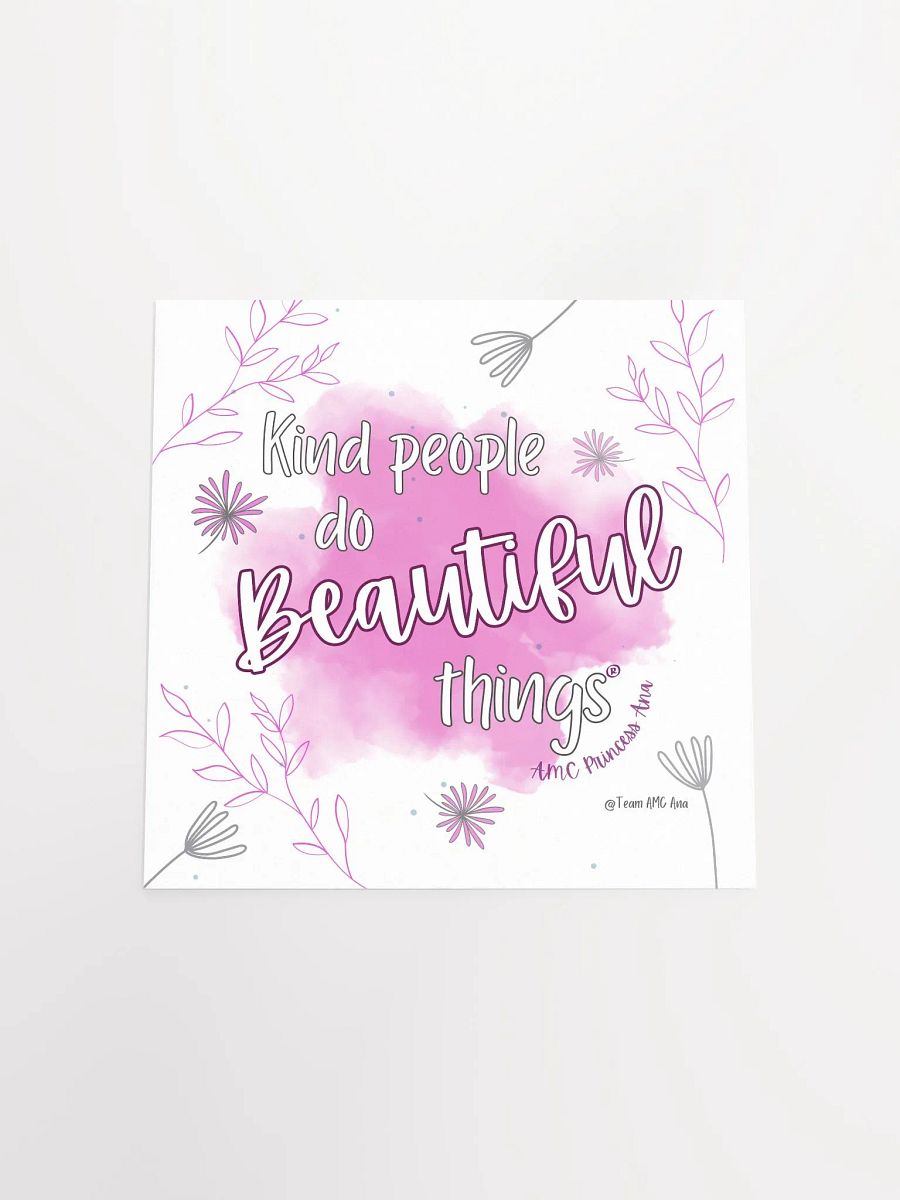 KPDBT - White/Pink Poster product image (10)