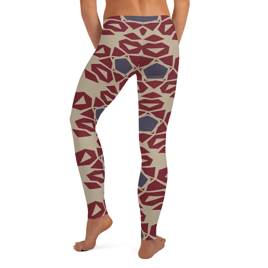 Symmetric Chic: Custom All-Over Print Leggings product image (8)