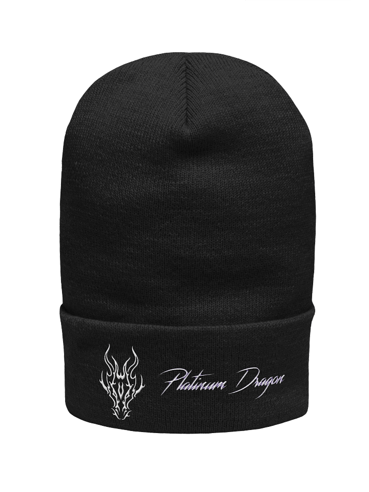 Platinum Dragon Cuffed Beanie product image (5)