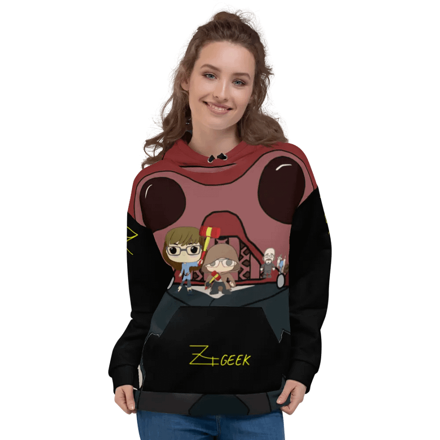 Dorn Geek Wars All Over Hoodie 2 product image (3)