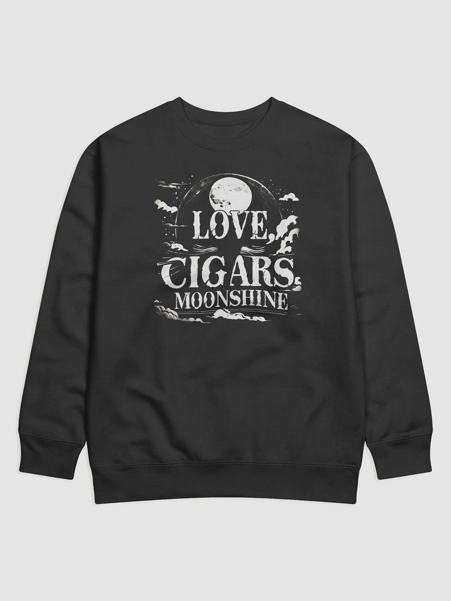 Love, Cigars, and Moonshine Sweater - Classic & Charming Southern-Inspired Apparel product image (1)