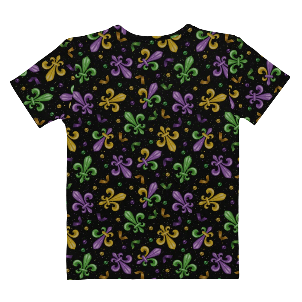 Mardi Gra All Over Print T-shirt product image (8)