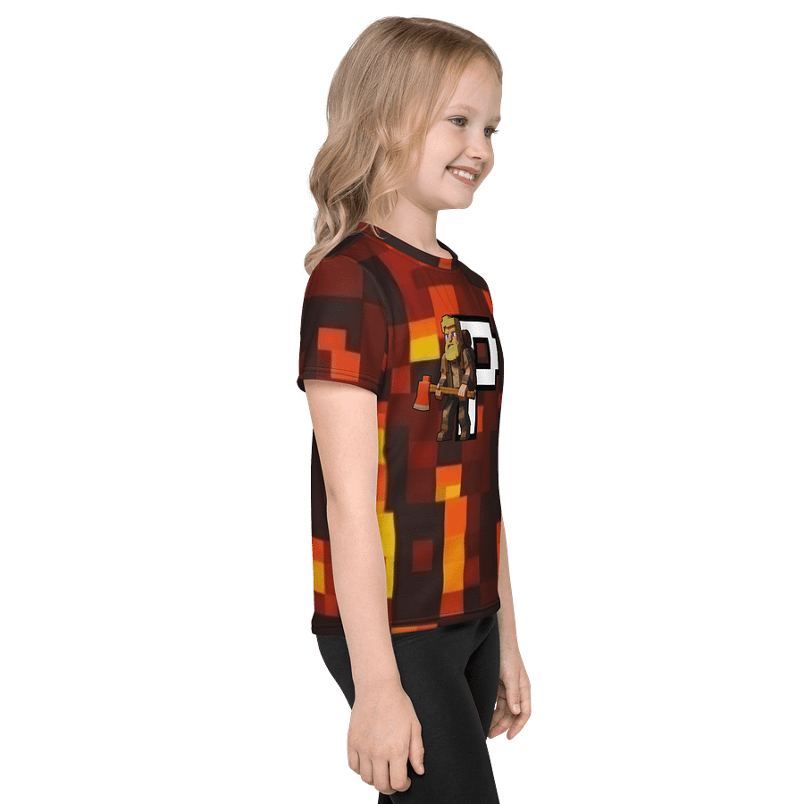 Patient PixelZ Kids T-Shirt (Pixel Embers) product image (4)