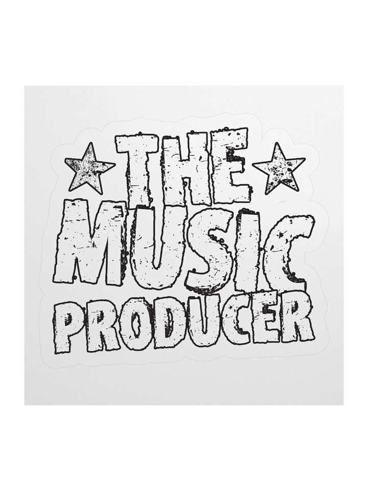 The Music Producer Funny Sticker product image (1)