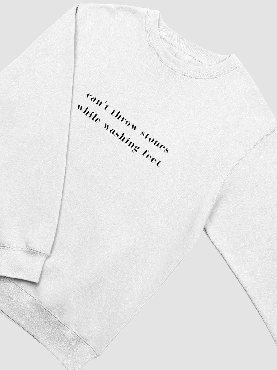 cant throw stones - sweatshirt product image (3)