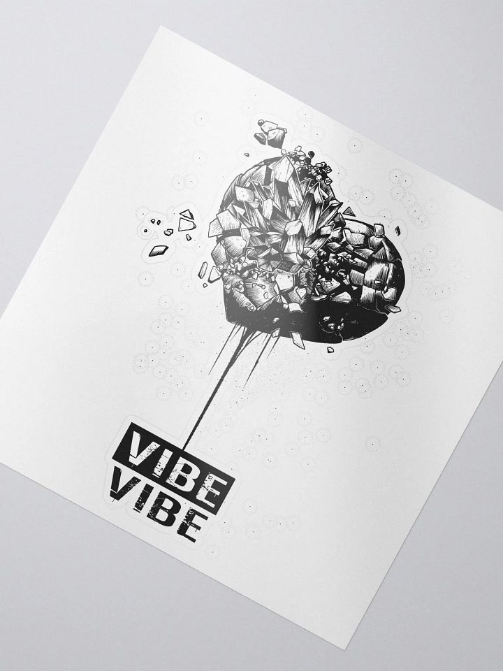 Vibe Stone Heart Sticker product image (1)