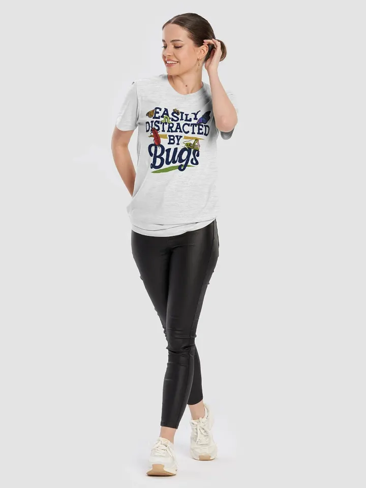 Easily Distracted by Bugs – Funny T-Shirt for Bug Enthusiasts product image (2)