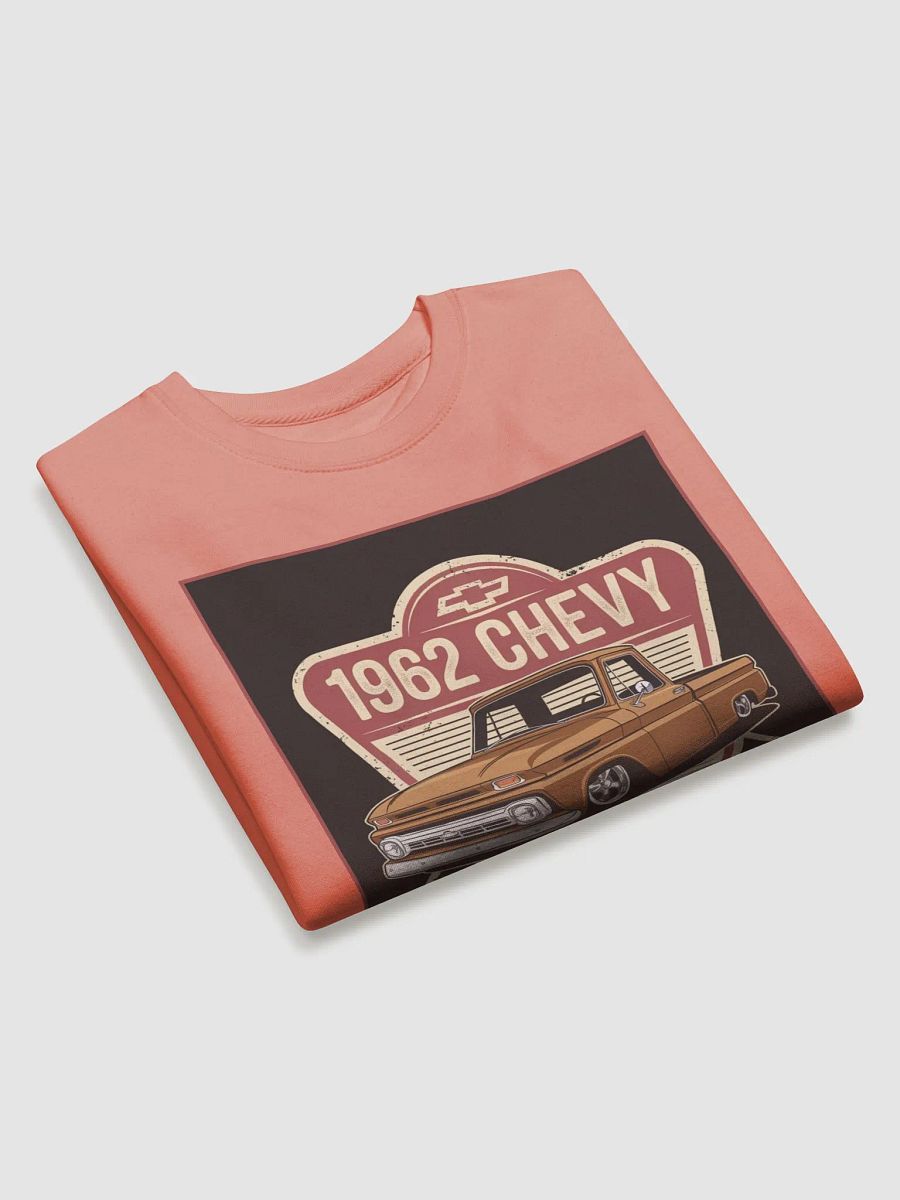 "1962 CHEVY LOW LIFE" premium cotton sweatshirt product image (9)