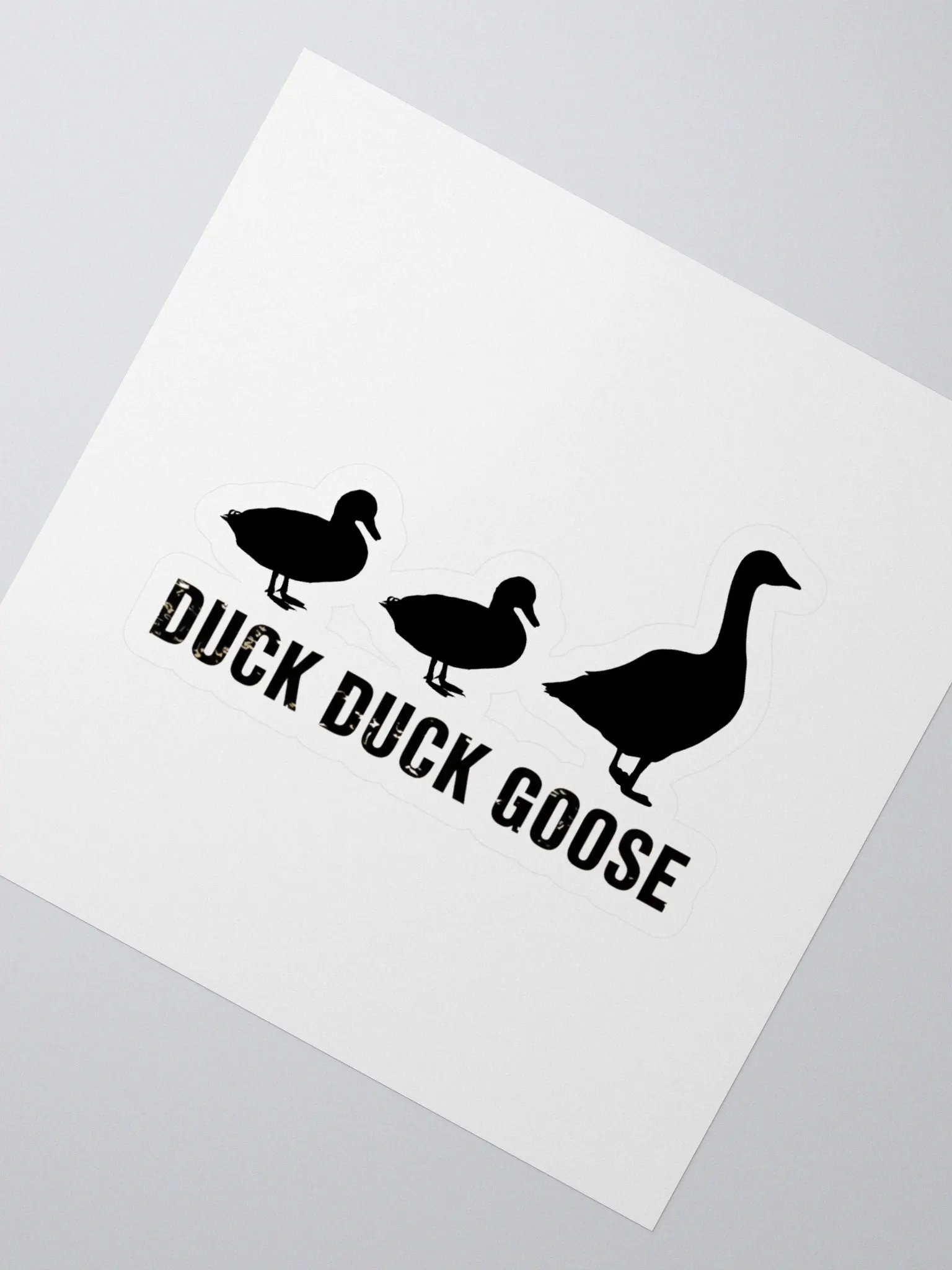 Duck Duck Goose Kiss Cut Stickers product image (2)