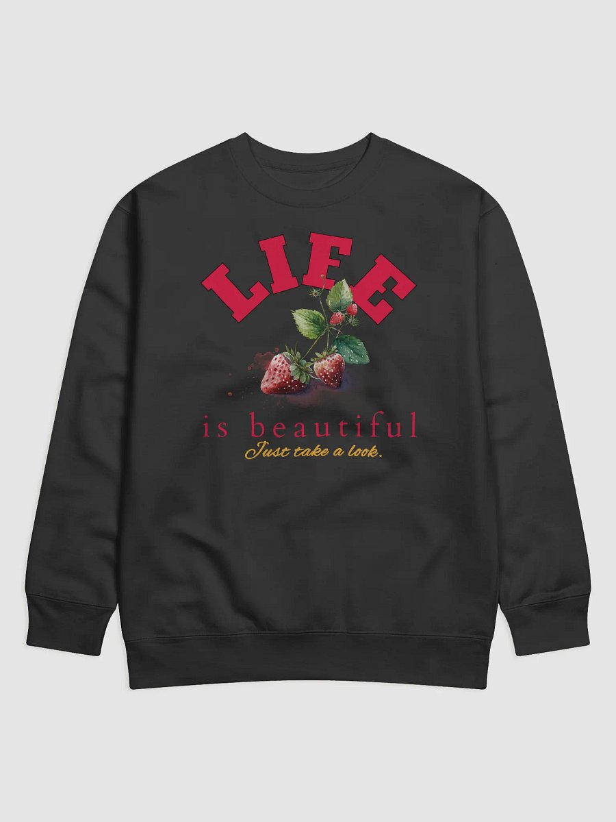 Beautiful Life Strawberry Sweatshirt product image (1)