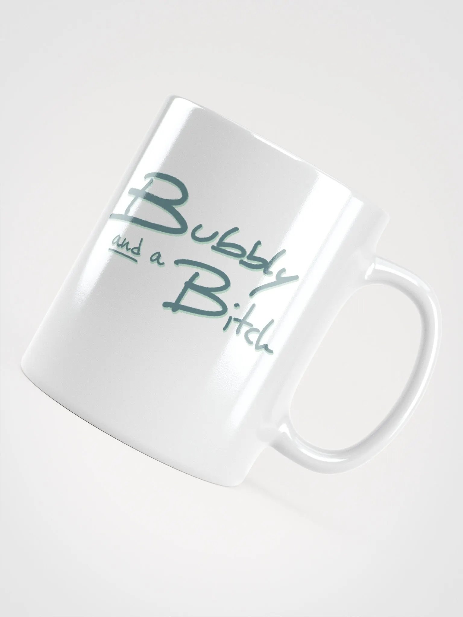 Bubbly and a B*tch (fir shadow design) mug product image (7)
