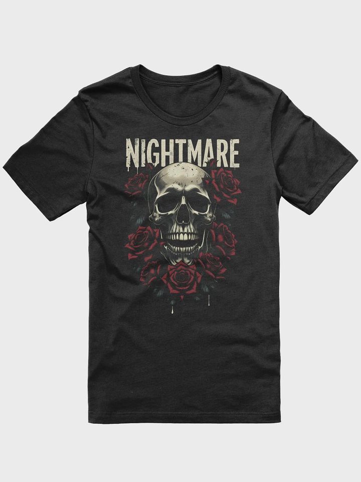 Nightmare Skull and Roses T-Shirt product image (1)
