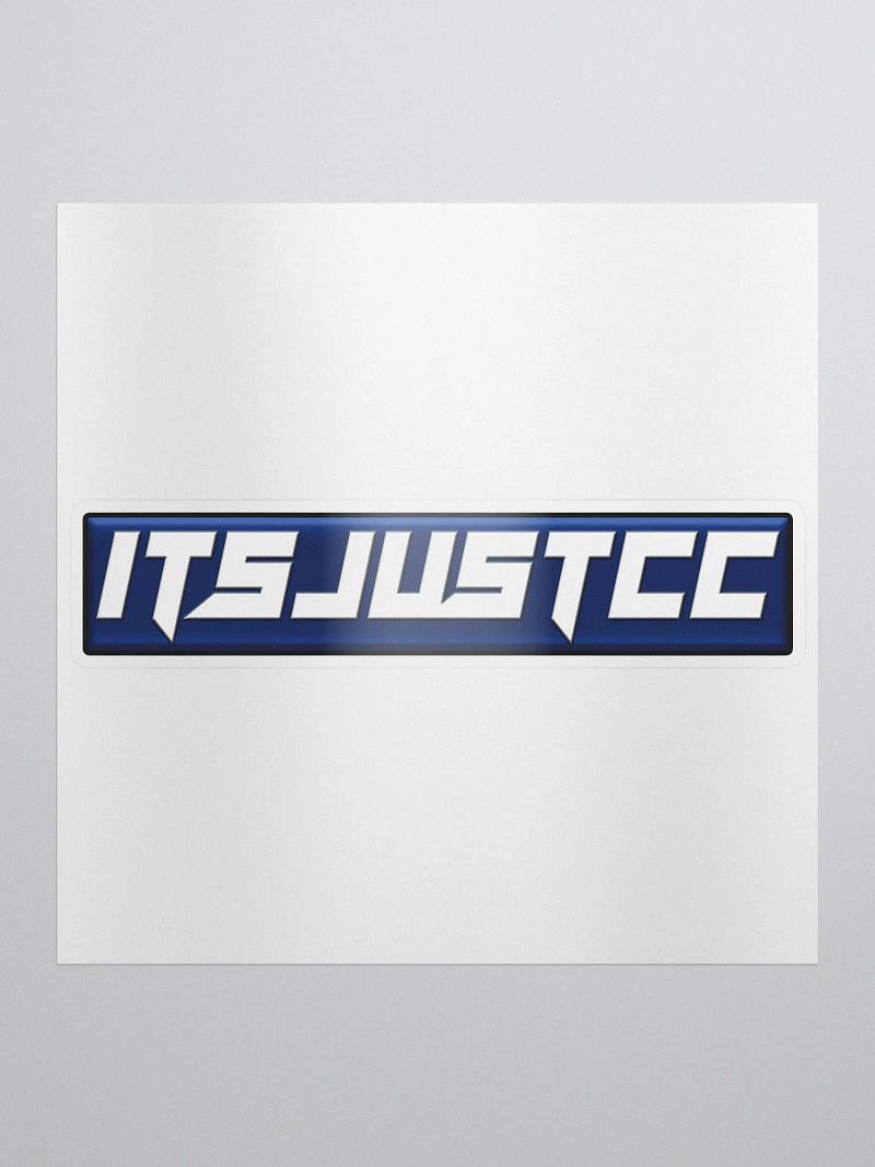 ItsJustCC- Box Logo Sticker