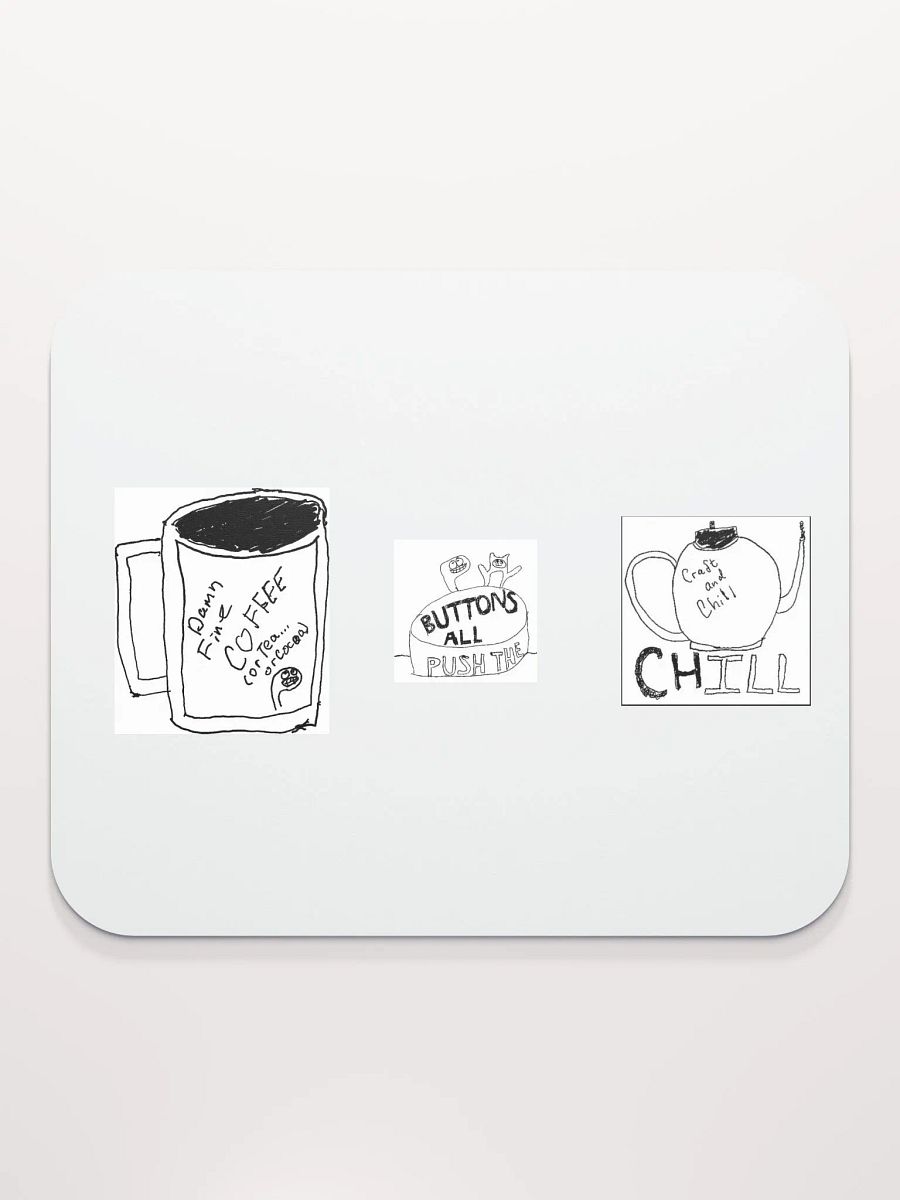 All in a Day's Work mousepad product image (2)