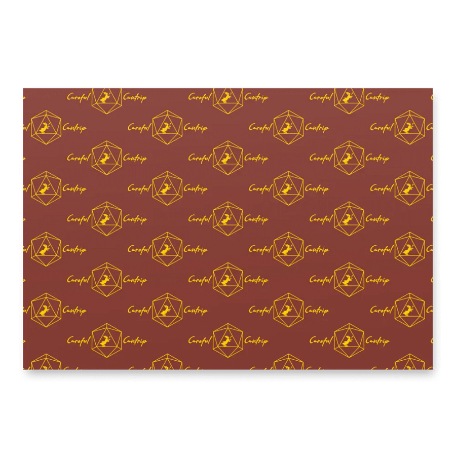 Wrapping Paper (Al Scarf Red) product image (2)