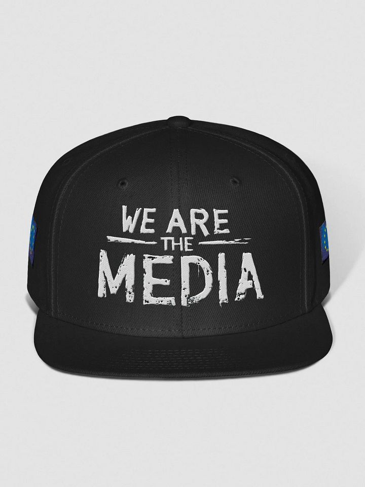 WE ARE THE MEDIA - Wool Blend Snapback product image (1)