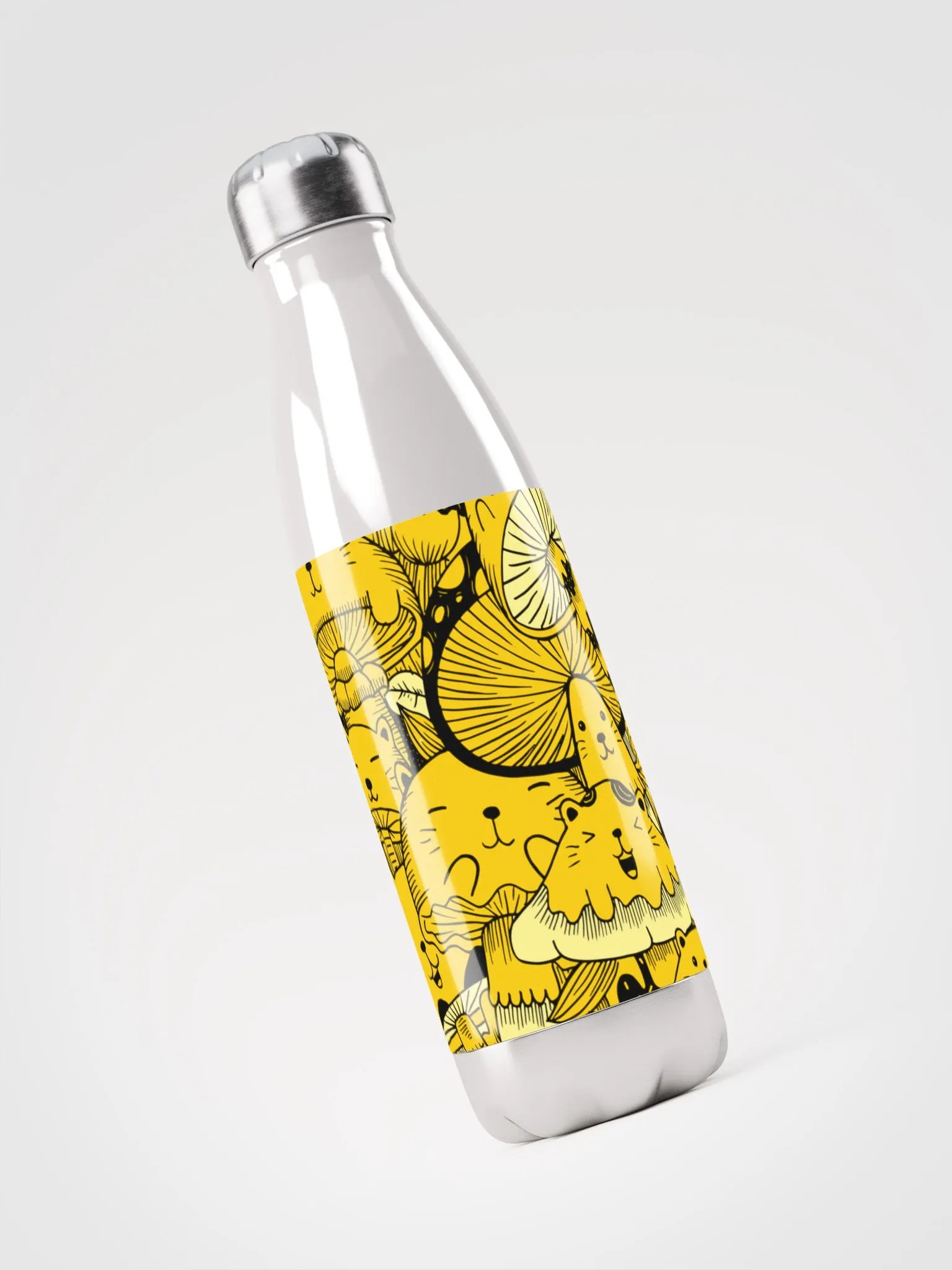 Mewshroom Madness Cat Water Bottle product image (3)