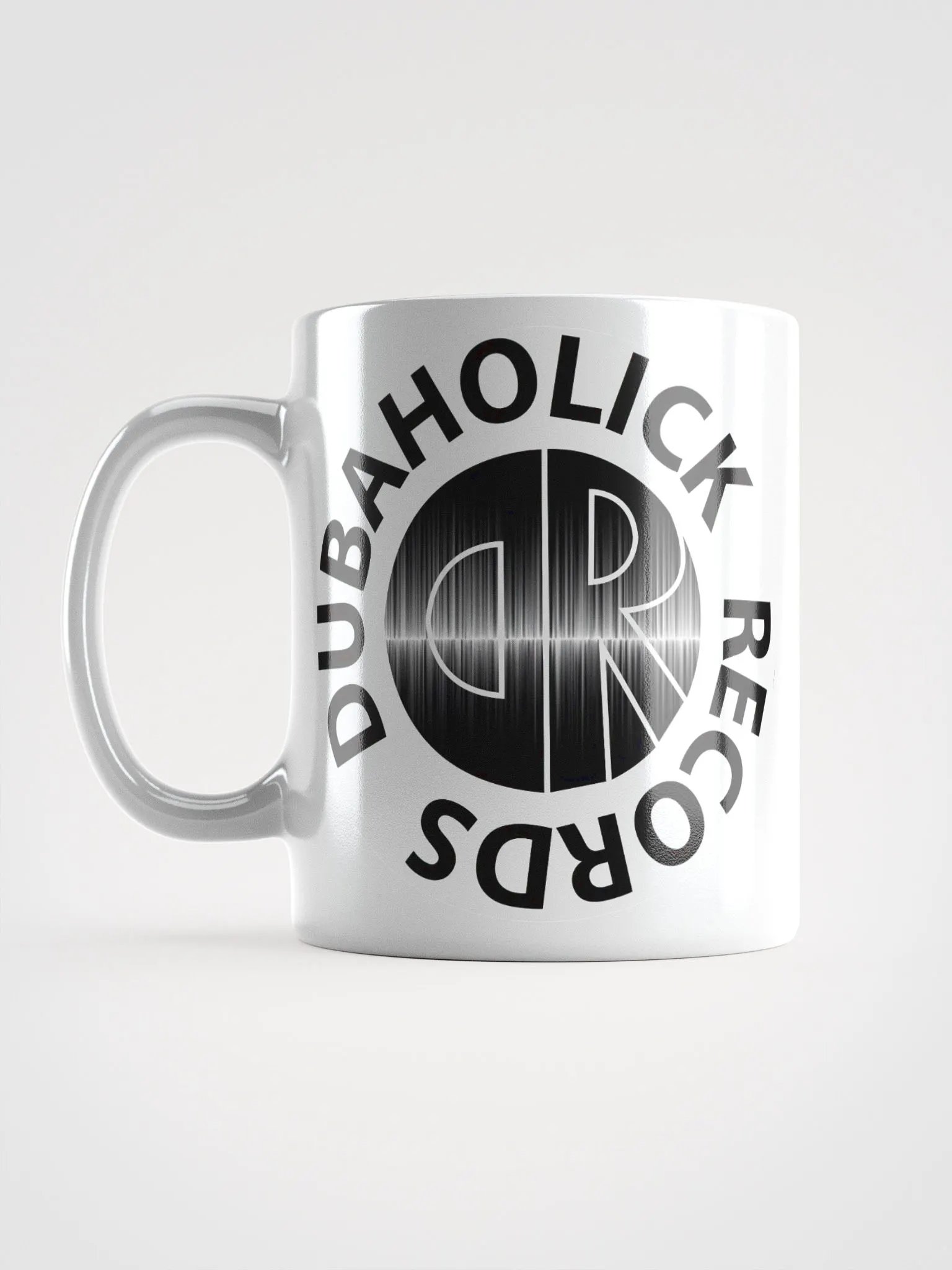 DR Circle White Glossy Mug product image (9)